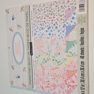 Petite Floral Double sided Card Stock